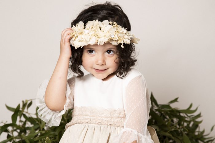 Niña en estudio de Pontevedra