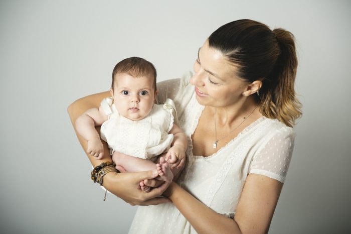 foto estudio bebe y familias