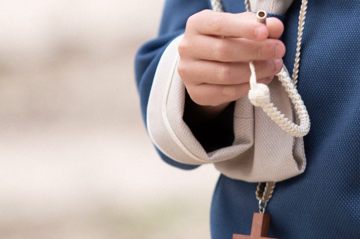 Detalle fotografía infantil comuniones Pontevedra